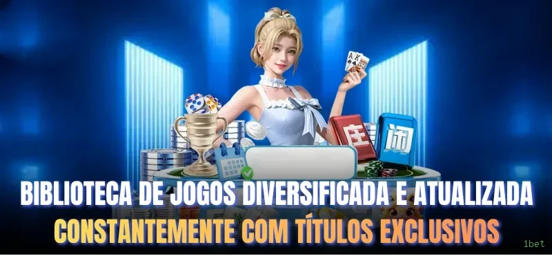 Imagem promocional do login da 1bet